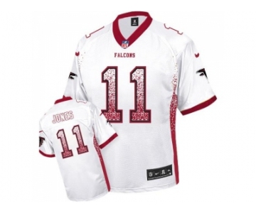 Nike Atlanta Falcons #11 Julio Jones White Men's Stitched NFL Elite Drift Fashion Jersey