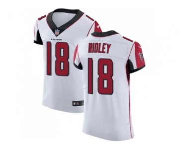 Nike Atlanta Falcons #18 Calvin Ridley White Men Stitched NFL Vapor Untouchable Elite Jersey