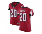 Nike Atlanta Falcons #20 Isaiah Oliver Red Team Color Men Stitched NFL Vapor Untouchable Elite Jersey