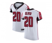 Nike Atlanta Falcons #20 Isaiah Oliver White Men Stitched NFL Vapor Untouchable Elite Jersey