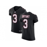 Nike Atlanta Falcons #3 Matt Bryant Black Alternate Men Stitched NFL Vapor Untouchable Elite Jerse