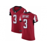 Nike Atlanta Falcons #3 Matt Bryant Red Team Color Men Stitched NFL Vapor Untouchable Elite Jersey