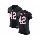 Nike Atlanta Falcons #42 Duke Riley Black Alternate Men Stitched NFL Vapor Untouchable Elite Jersey