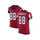 Nike Atlanta Falcons #88 Tony Gonzalez Red Team Color Men Stitched NFL Vapor Untouchable Elite Jersey