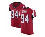 Nike Atlanta Falcons #94 Deadrin Senat Red Team Color Men Stitched NFL Vapor Untouchable Elite Jersey