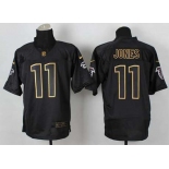 nike nfl jerseys atlanta falcons #11 jones black[Elite gold lettering fashion]