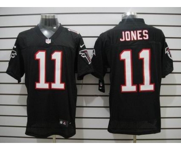 nike nfl jerseys atlanta falcons #11 jones black[Elite]