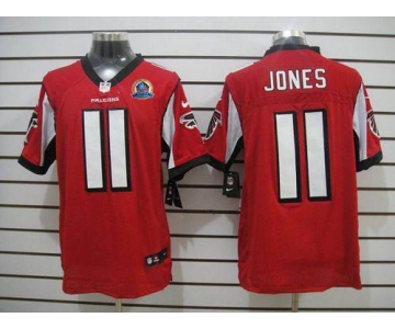 nike nfl jerseys atlanta falcons #11 jones red[Elite 50th Patch]