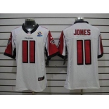 nike nfl jerseys atlanta falcons #11 jones white[Elite 50th Patch]