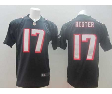 nike nfl jerseys atlanta falcons #17 hester black Elite]