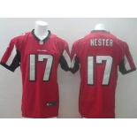 nike nfl jerseys atlanta falcons #17 hester red[ Elite]