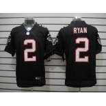 nike nfl jerseys atlanta falcons #2 matt ryan black[Elite]