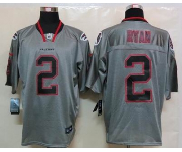 nike nfl jerseys atlanta falcons #2 matt ryan grey[Elite lights out]