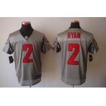 nike nfl jerseys atlanta falcons #2 matt ryan grey[Elite shadow]