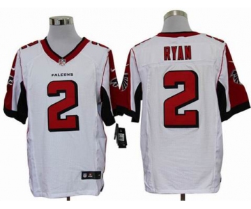 nike nfl jerseys atlanta falcons #2 matt ryan white[Elite]