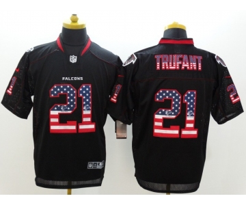 nike nfl jerseys atlanta falcons #21 trufant black[Elite USA flag fashion]