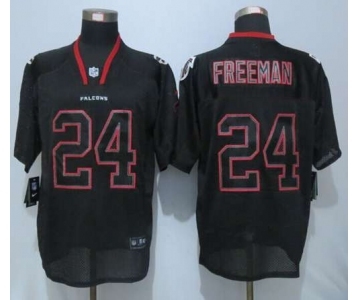 nike nfl jerseys atlanta falcons #24 freeman black[Elite lights out]