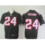 nike nfl jerseys atlanta falcons #24 freeman black[Elite]