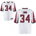 nike nfl jerseys atlanta falcons #34 bradie ewing white [Elite]