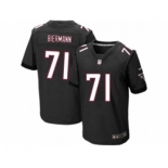 nike nfl jerseys atlanta falcons #71 biermann black[Elite]