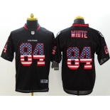 nike nfl jerseys atlanta falcons #84 white black[Elite USA flag fashion]