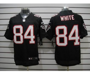 nike nfl jerseys atlanta falcons #84 white black[Elite]