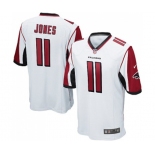 Men's Atlanta Falcons #11 Julio Jones Game White Football Jersey