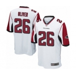 Men's Atlanta Falcons #26 Isaiah Oliver Game White Football Jersey