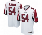 Men's Atlanta Falcons #54 Foye Oluokun Game White Football Jersey