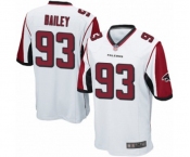 Men's Atlanta Falcons #93 Allen Bailey Game White Football Jersey