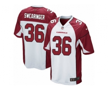 Men's Nike Arizona Cardinals #36 D. J. Swearinger Game White NFL Jersey