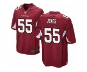 Men's Nike Arizona Cardinals #55 Chandler Jones Game Red Team Color NFL Jersey