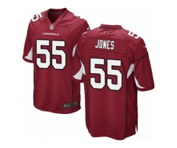 Men's Nike Arizona Cardinals #55 Chandler Jones Game Red Team Color NFL Jersey