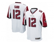 Men's Nike Atlanta Falcons #12 Mohamed Sanu Game White NFL Jersey