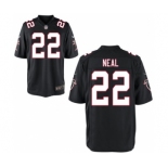 Men's Nike Atlanta Falcons #22 Keanu Neal Game Black Alternate NFL Jersey