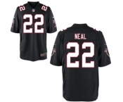 Men's Nike Atlanta Falcons #22 Keanu Neal Game Black Alternate NFL Jersey