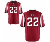 Men's Nike Atlanta Falcons #22 Keanu Neal Game Red Team Color NFL Jersey