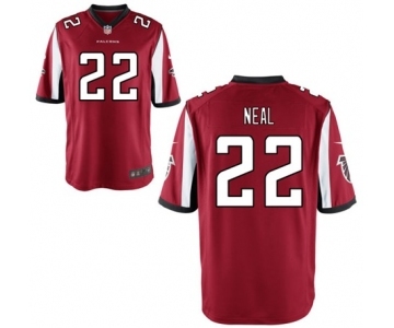 Men's Nike Atlanta Falcons #22 Keanu Neal Game Red Team Color NFL Jersey