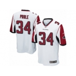 Men's Nike Atlanta Falcons #34 Brian Poole Game White NFL Jersey