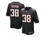 Men's Nike Atlanta Falcons #38 Dashon Goldson Game Black Alternate NFL Jersey