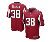 Men's Nike Atlanta Falcons #38 Dashon Goldson Game Red Team Color NFL Jersey