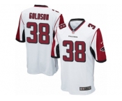 Men's Nike Atlanta Falcons #38 Dashon Goldson Game White NFL Jersey