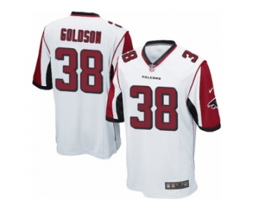 Men's Nike Atlanta Falcons #38 Dashon Goldson Game White NFL Jersey