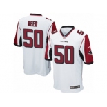 Men's Nike Atlanta Falcons #50 Brooks Reed Game White NFL Jersey