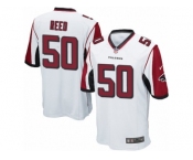 Men's Nike Atlanta Falcons #50 Brooks Reed Game White NFL Jersey