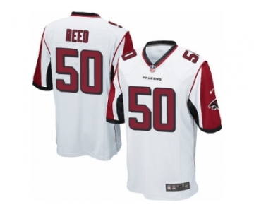 Men's Nike Atlanta Falcons #50 Brooks Reed Game White NFL Jersey