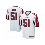 Men's Nike Atlanta Falcons #51 Alex Mack Game White NFL Jersey