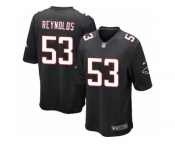 Men's Nike Atlanta Falcons #53 LaRoy Reynolds Game Black Alternate NFL Jersey