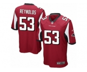 Men's Nike Atlanta Falcons #53 LaRoy Reynolds Game Red Team Color NFL Jersey