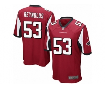 Men's Nike Atlanta Falcons #53 LaRoy Reynolds Game Red Team Color NFL Jersey